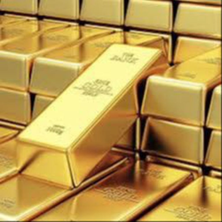 Gold falls again