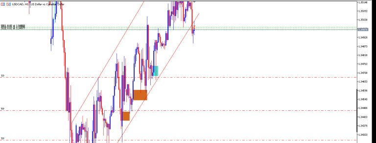 Special analysis in the #USDCAD pair