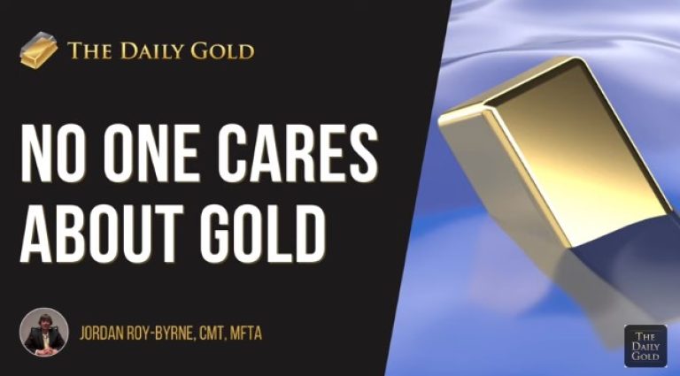 No One Cares About Gold