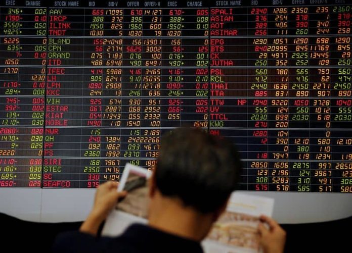 Азиатские фондовые индексы приостановили рост, присматриваясь к стимулированию со стороны Китая, свидетельство Пауэлла