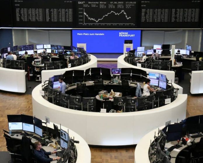 European shares flat, Croda falls on profit warning