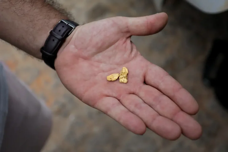 Gold shines with the decline of the dollar and dealers await indications of interest